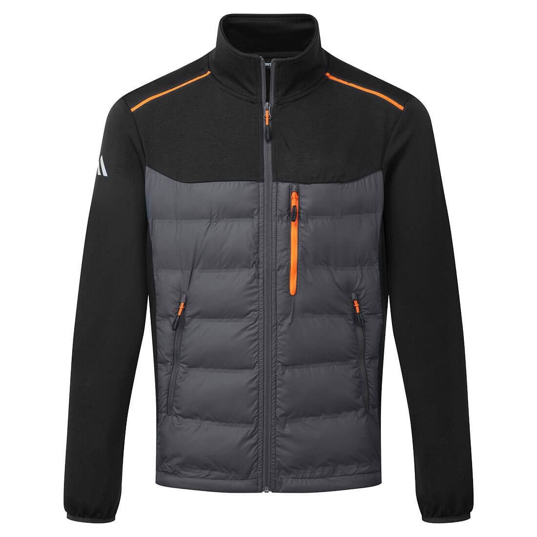 Hybrid Baffle Jacket Black - S381 - Direct Workwear