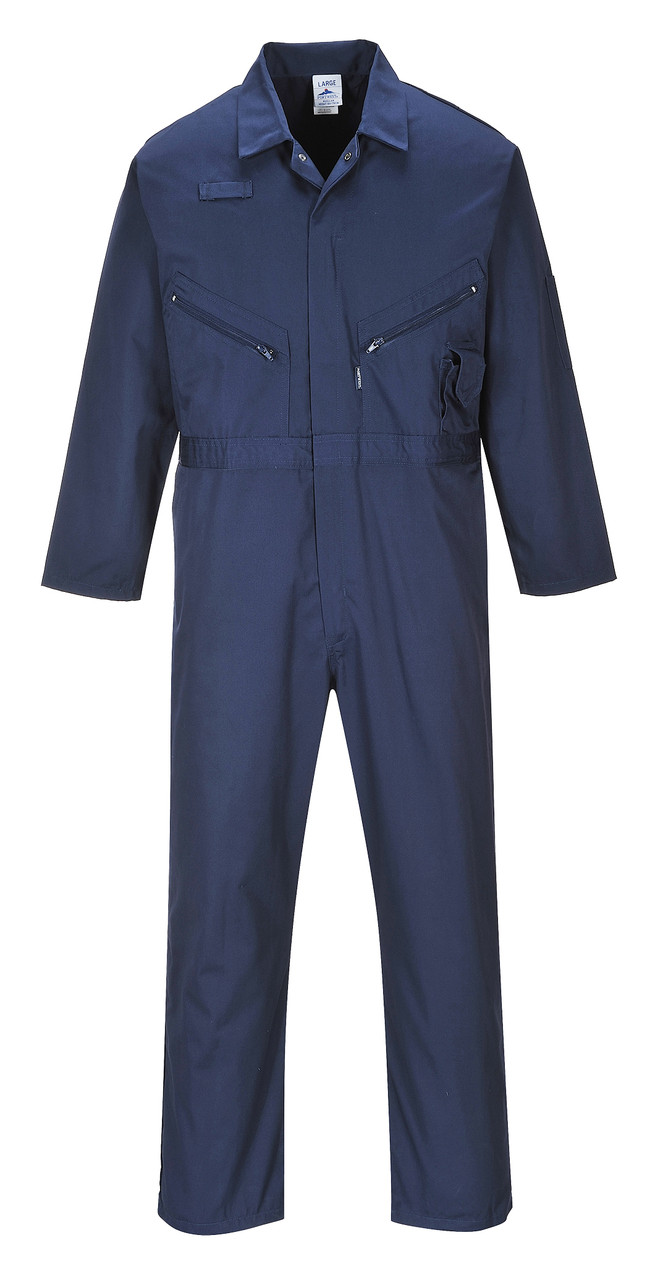 Liverpool Zip Coverall - C813 by Portwet - Branded with your Logo
