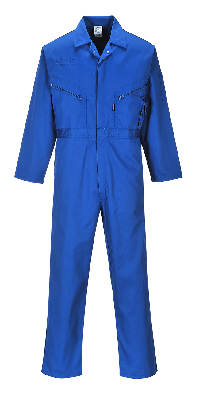 Liverpool Zip Coverall - C813 by Portwet - Branded with your Logo