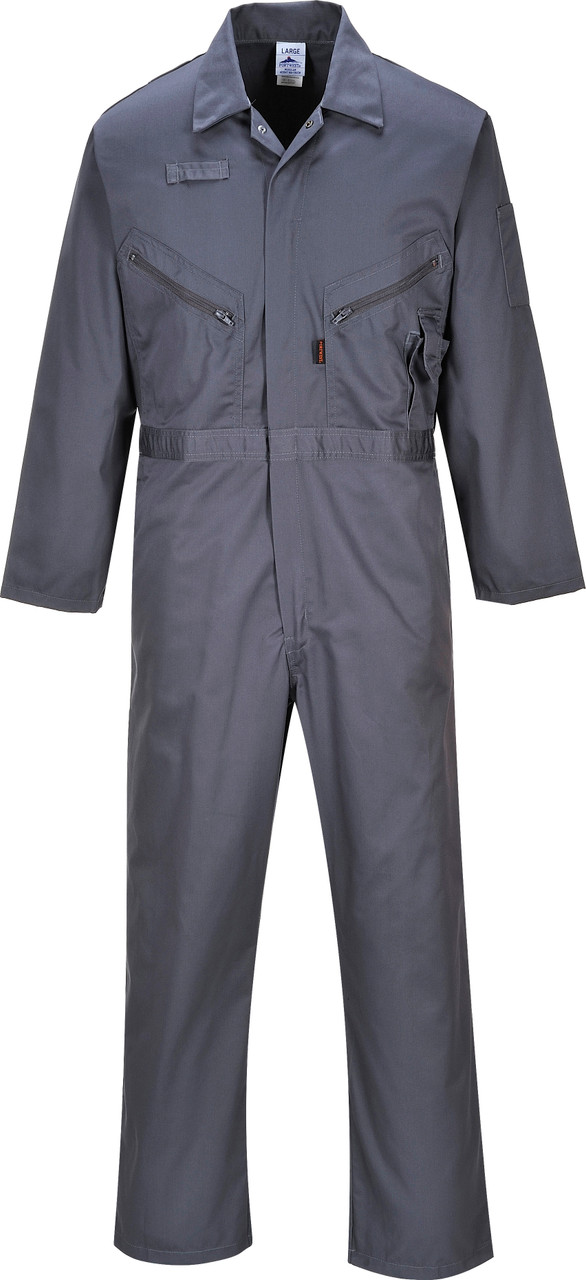 Liverpool Zip Coverall - C813 by Portwet - Branded with your Logo
