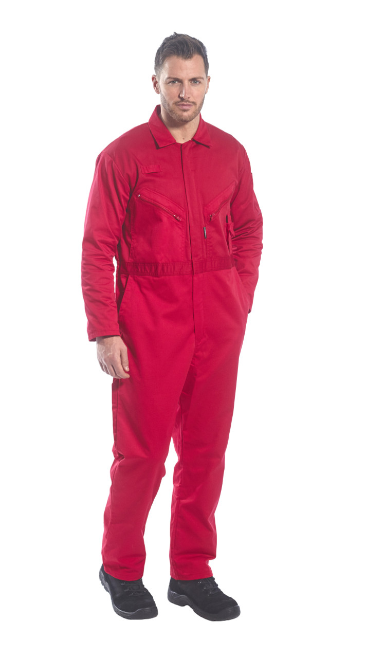 Liverpool Zip Coverall - C813 by Portwet - Branded with your Logo