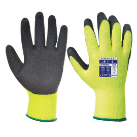 Thermal Grip Gloves Yellow