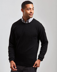 Premier Cotton Rich Crew Neck Sweater - PR692 Premier Cotton Rich Crew Neck Sweater - PR692