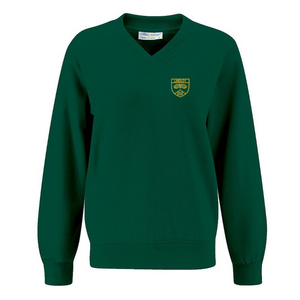 Lindley Junior V Neck Sweatshirt - Adult Sizes Lindley Junior V Neck Sweatshirt - Adult Sizes