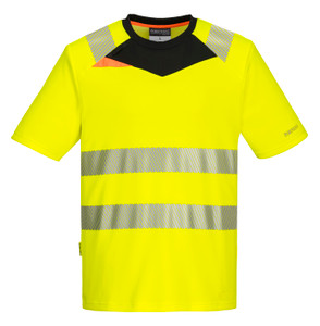 Portwest DX4™ Hi Vis T-Shirt Short Sleee - DX413 Portwest DX4™ Hi Vis T-Shirt Short Sleee - DX413