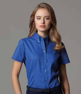 Kustom Kit Short Sleeve Oxford Blouse K701 Kustom Kit Short Sleeve Oxford Blouse K701