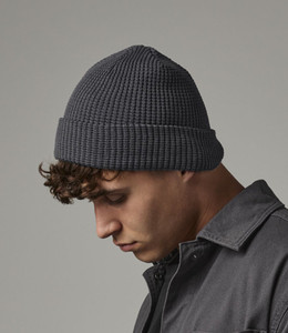 Beechfield Organic Cotton Waffle Beanie - BB52N Beechfield Organic Cotton Waffle Beanie - BB52N