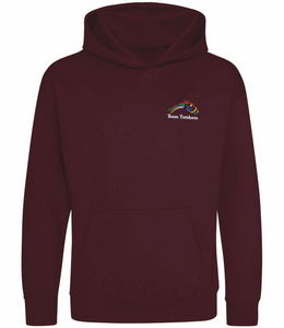 Team Tutsham Hoody JH001B Burgundy - Kids Team Tutsham Hoody JH001B Burgundy - Kids