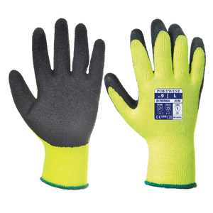 Thermal Grip Gloves Yellow Thermal Grip Gloves Yellow