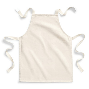 Kids Fairtrade Craft Apron Natural  Kids Fairtrade Craft Apron Natural