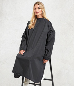 Premier Waterproof Long Sleeve Salon Gown - PR117 - Black Premier Waterproof Long Sleeve Salon Gown - PR117 - Black
