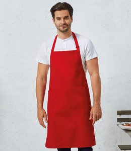Premier Recycled and Organic Fairtrade Certified Bib Apron - PR120 Premier Recycled and Organic Fairtrade Certified Bib Apron - PR120