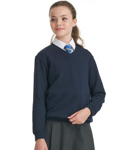 AWDis V Neck Sweatshirt - AC003 AWDis V Neck Sweatshirt - AC003