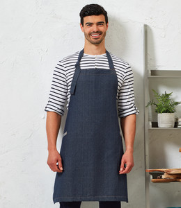 Premier Regenerate Sustainable Bib Apron - PR122 Premier Regenerate Sustainable Bib Apron - PR122