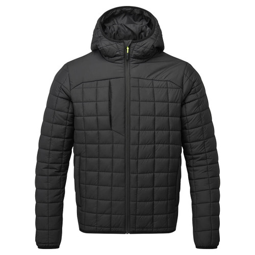 PW3 Square Baffle Jacket Black - PW329