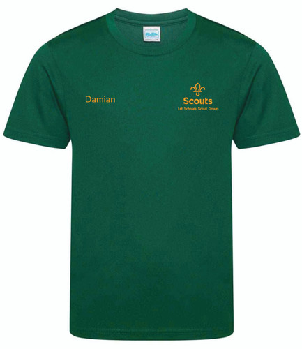 Adult T-Shirt - 1st Scholes Scout Group 