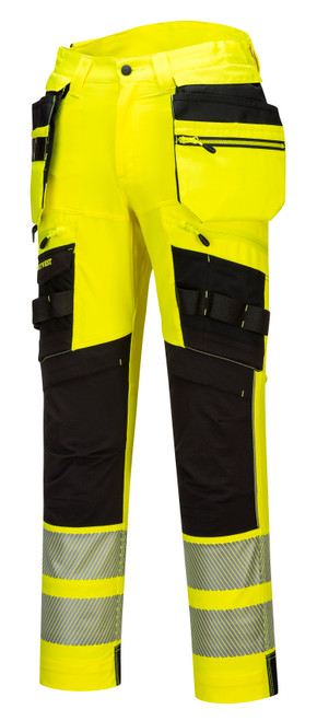 Portwest DX4™ Hi-Vis Detachable Holster Pocket Trousers - DX442