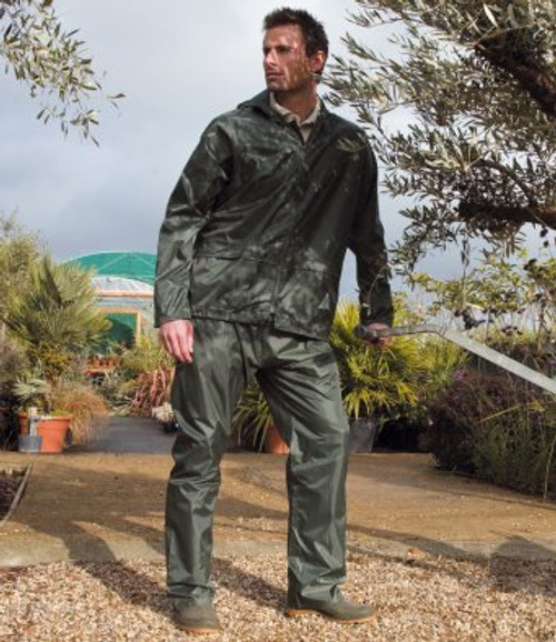 Navy Waterproof Jacket and Trouser set (Non-Embroidered)