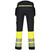  Portwest DX4™ Hi-Vis Detachable Holster Pocket Class 1 Trousers Yellow/Black DX445