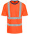 Pro RTX High Visibility T-Shirt - RX720 Orange / Navy Front view