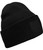 Beechfield Kids Deep Cuffed Tonal Patch Beanie - BB336B - Black