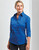 Ladies 3/4 Sleeve Poplin Blouse  - PR305