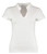 Kustom Kit Ladies V Neck Corporate Top K770 White Front