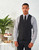 Premier Lined Waistcoat Black  PR622