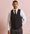 Premier Lined Waistcoat Black  PR622