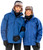 Result 3 in 1 Waterproof Zip and Clip Fleece Lined Jacket RS68
