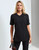 Premier Ladies Camellia Short Sleeve Tunic  Black- PR686