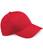 Beechfield® Ultimate Cotton Cap BB15 Classic Red 