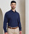 Premier Men's Long Sleeve Poplin Shirt - Navy