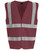 PRO RTX Hi-Vis Waistcoat - RX700 - Maroon Front