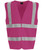 PRO RTX Hi-Vis Waistcoat - RX700 - Raspberry Front