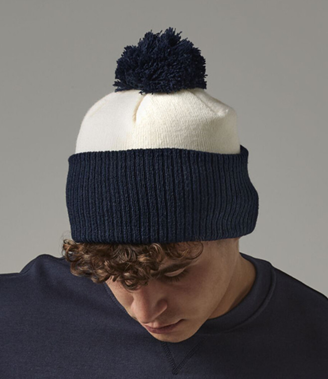Beechfield Snowstar Duo Two-Tone Beanie BB451 Beechfield Snowstar Duo Two-Tone Beanie BB451
