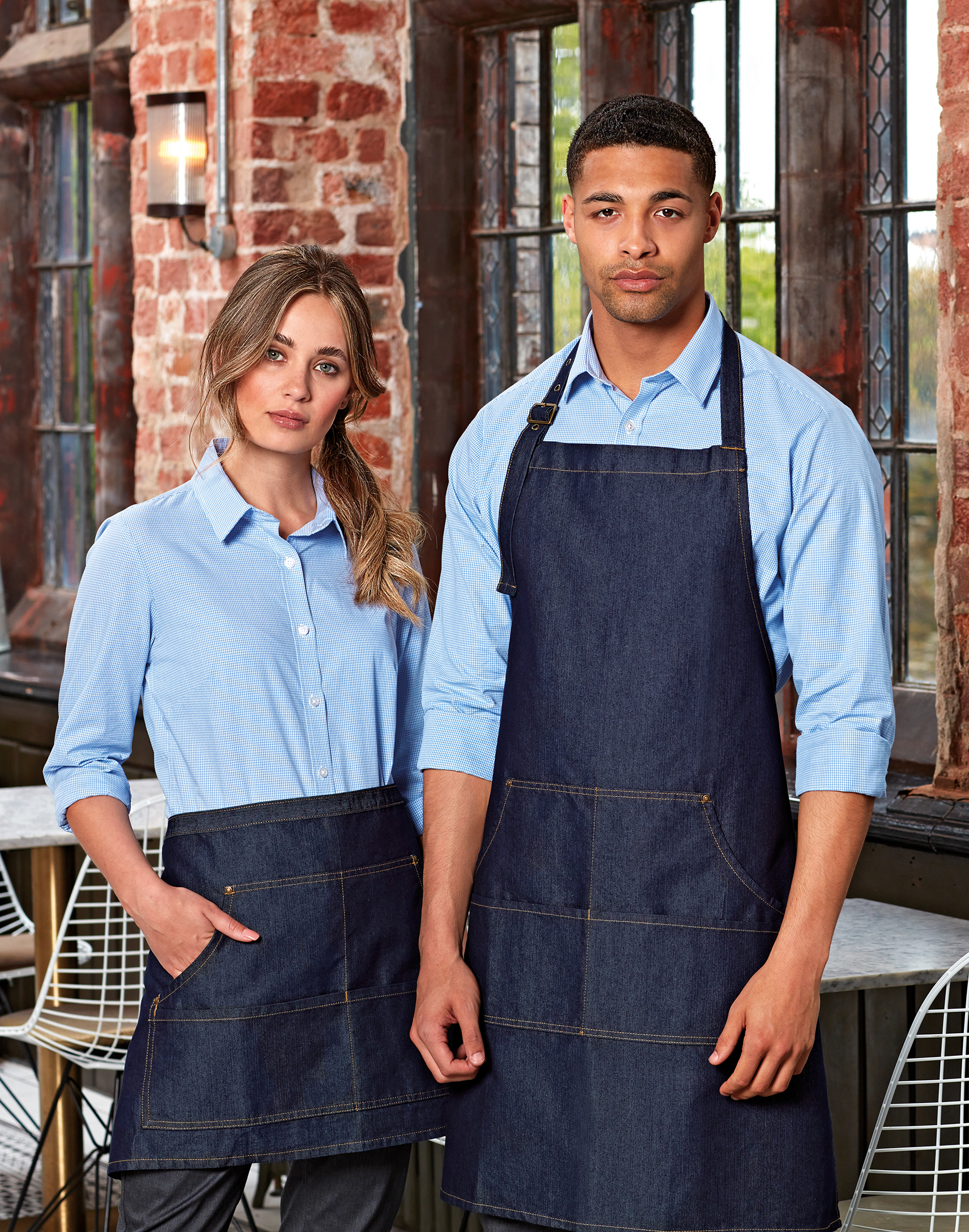 AT LAST＆CO.　APRON PR125_Indigo_2__39266.