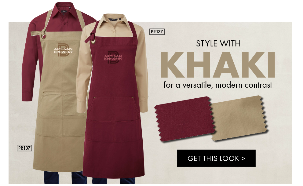 Get this Look - Burgundy & Khaki