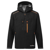 Portwest Shell Rain Jacket Black- S385