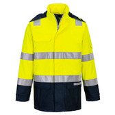 Portwest Bizflame Rain+ Hi-Vis Light Arc Jacket - FR605