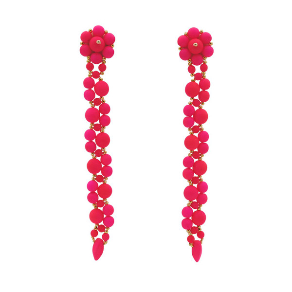 Forever Fiesta Earrings in Pink