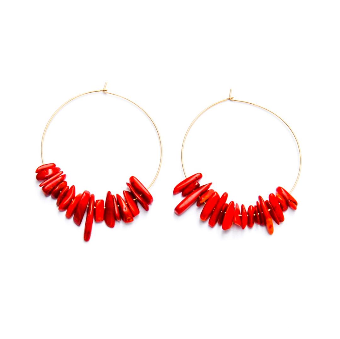 Jewels Red & Black Gold Plated Drop Earrings at Rs 441/piece | Gold Plated  Earring in Delhi | ID: 20731138112