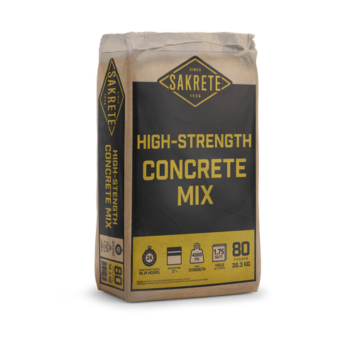 High-Strength Concrete Mix 80 lb