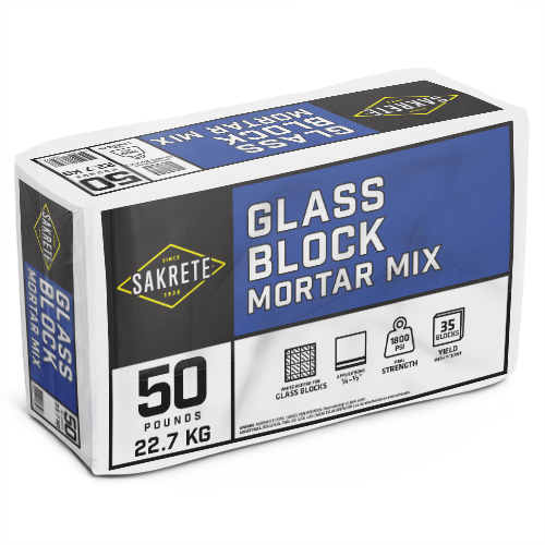 Glass Block Mortar Mix 50lb Glass Block Mortar Mix 50lb