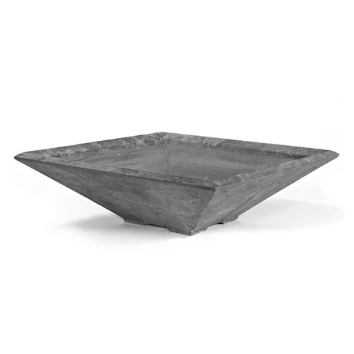 Artisan Square Cast Stone Planter Bowl Natural Artisan Square Cast Stone Planter Bowl Natural