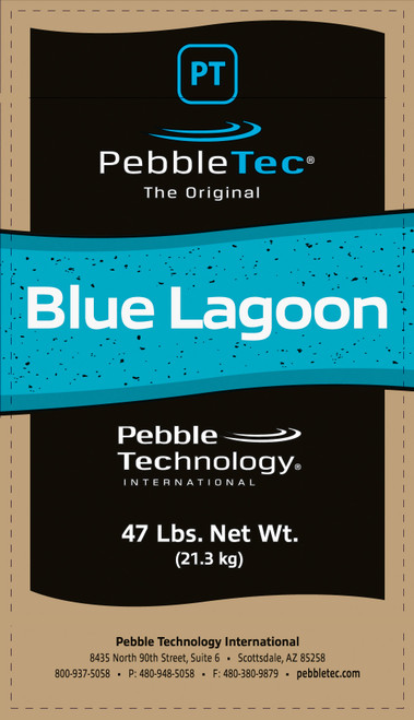 PebbleTec 47lb Blue Lagoon PebbleTec 47lb Blue Lagoon