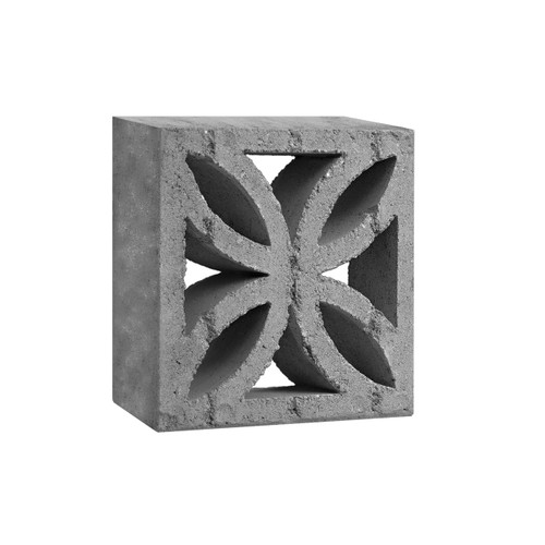 Medium Weight El Dorado 12" x 4" x 12" Gray Block Medium Weight El Dorado 12" x 4" x 12" Gray Block