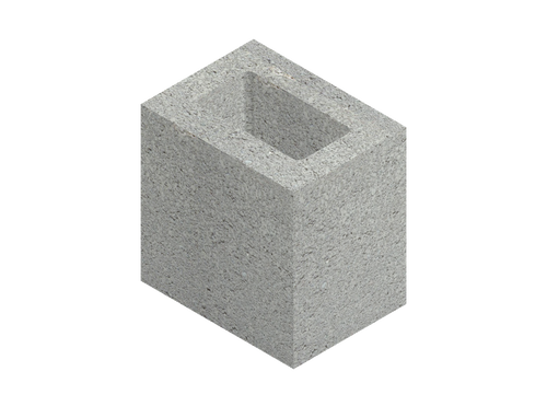 Medium Weight 6" x 8" x 8" Gray Block Medium Weight 6" x 8" x 8" Gray Block