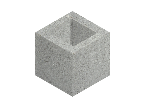 Medium Weight Hollow Core 8" x 8" x 8" Block Medium Weight Hollow Core 8" x 8" x 8" Block