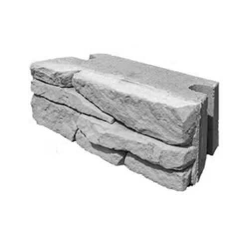 Cast Stone Wall Ledgestone 7" x 16" 75mm Durafusion FSW